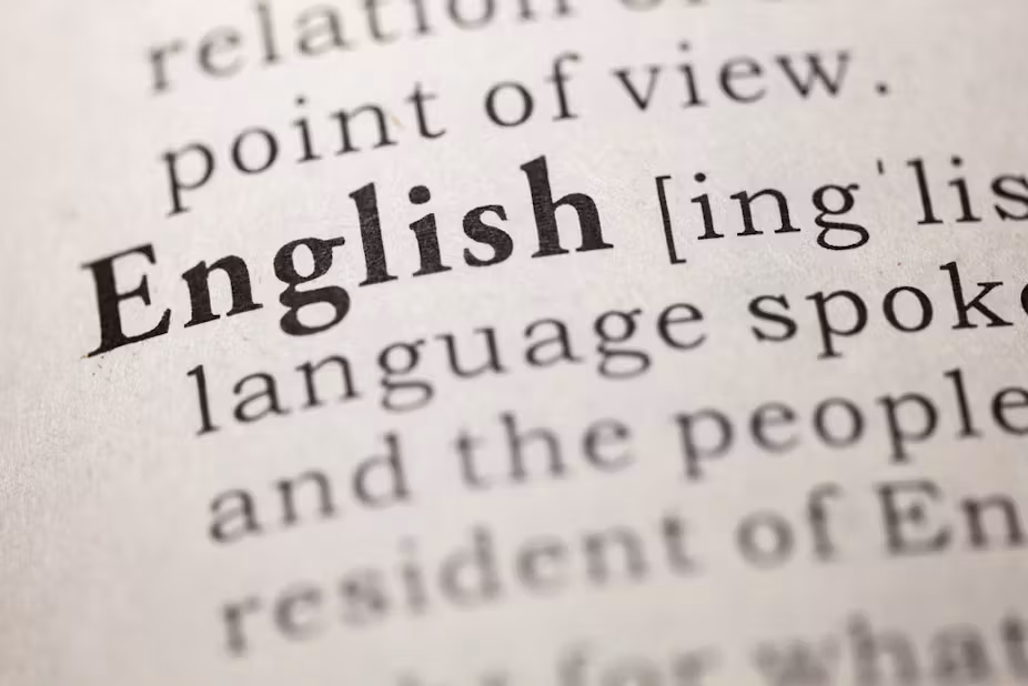 English language pattern