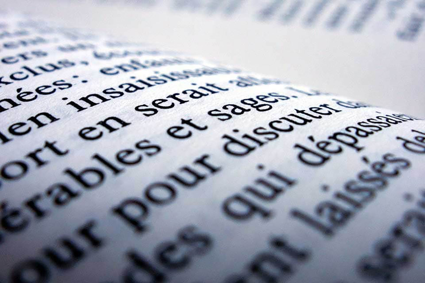 French language pattern